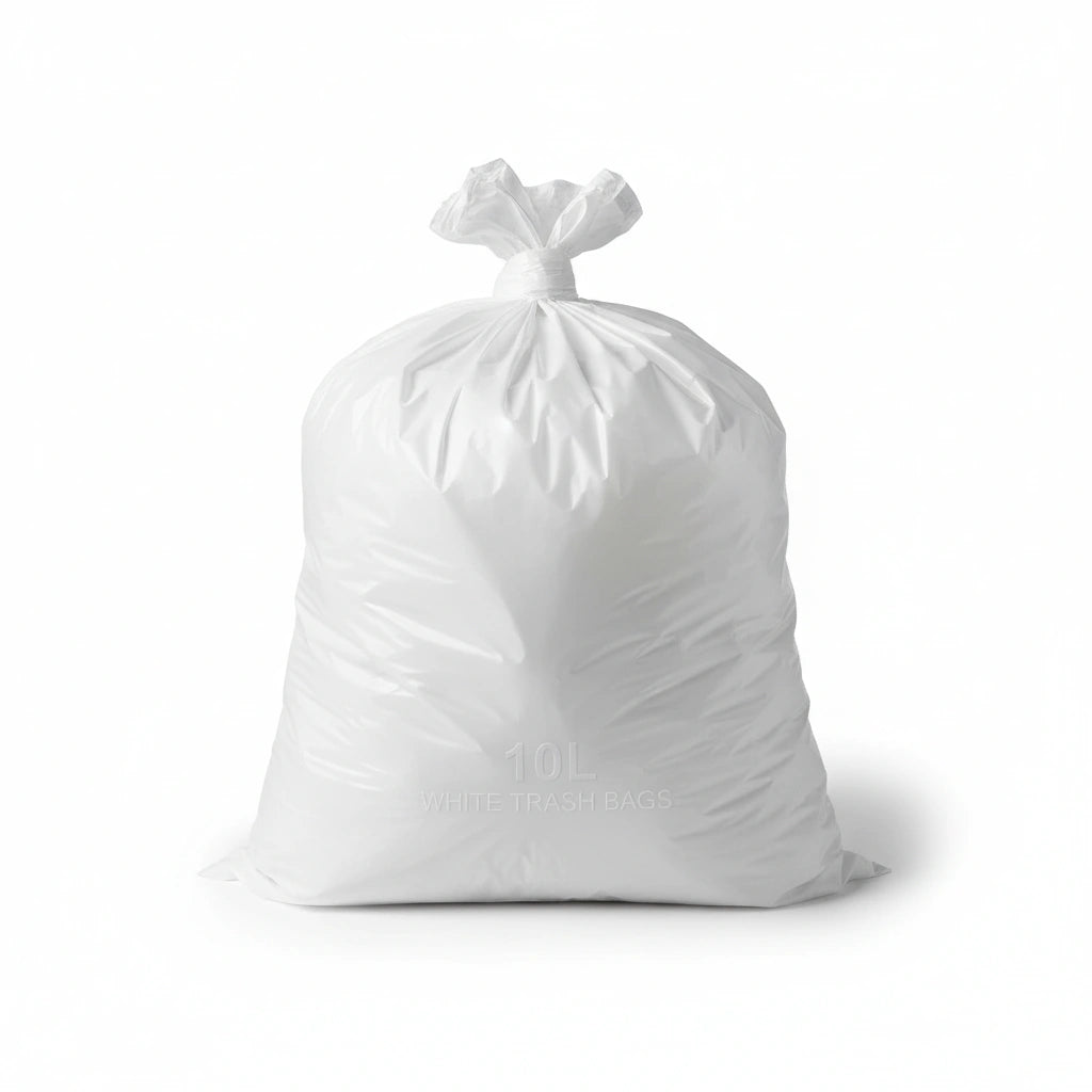Sac poubelle - 6L - Blanc - 2000 sacs - 10µ