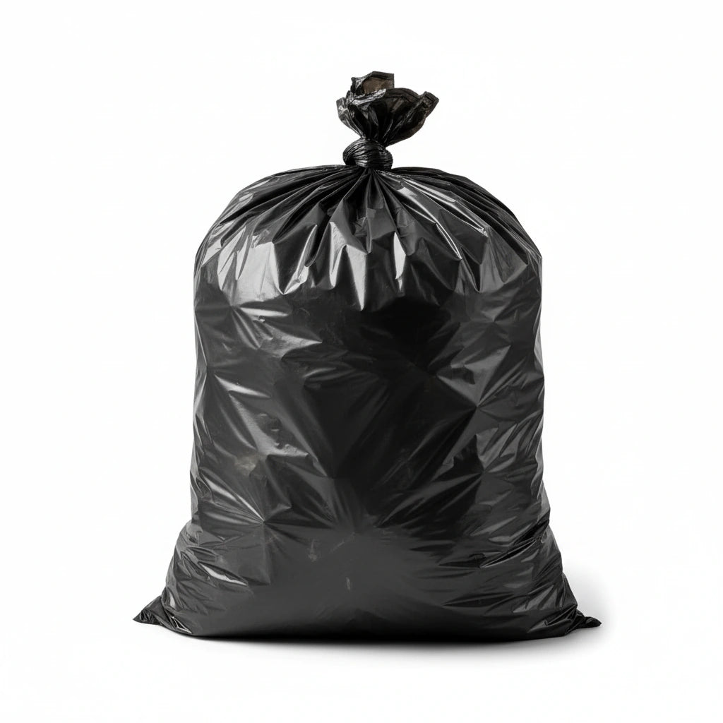 Sac poubelle - 30L - Noir - 500 sacs - 27µ