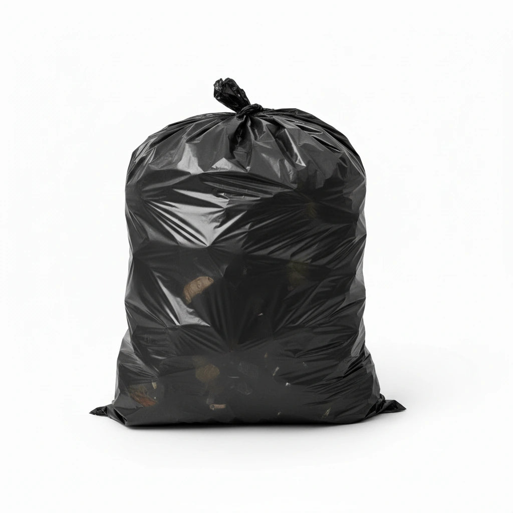 Housse pour conteneur - 750L - Noir - 50 sacs - 30µ