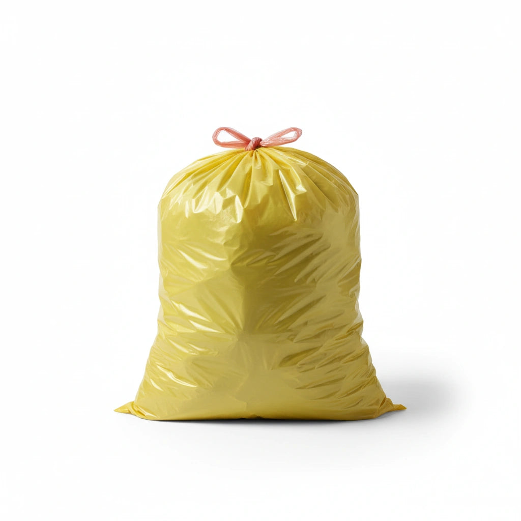 Sac poubelle Dasri - 50L - DASRI - Jaune - 500 sacs - 23µ