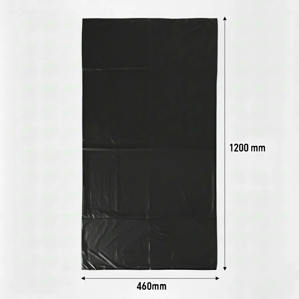 Sac pour conteneur - 120L - Noir - 100 sacs - 35µ