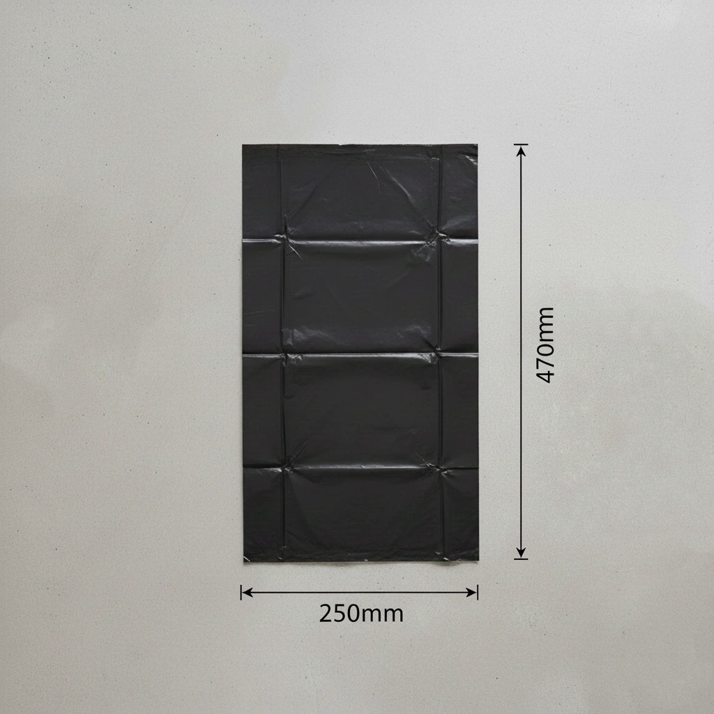 Sac poubelle - 20L - Noir - 1000 sacs - 11µ