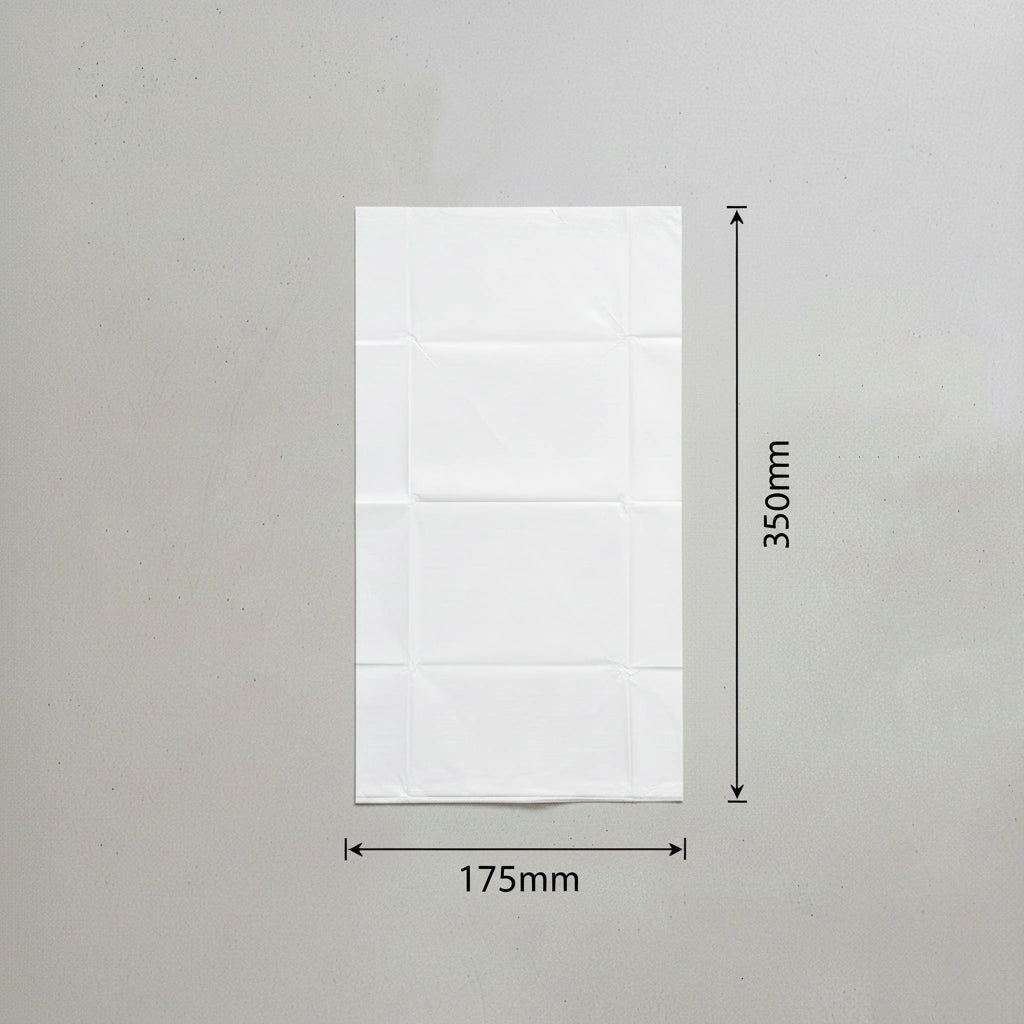 Sac poubelle - 6L - Blanc - 2000 sacs - 10µ
