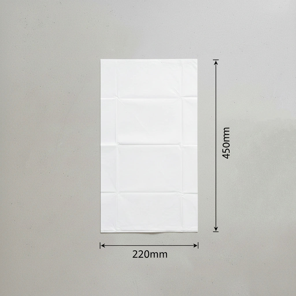 Sac poubelle - 10L - Blanc - 1000 sacs - 10µ