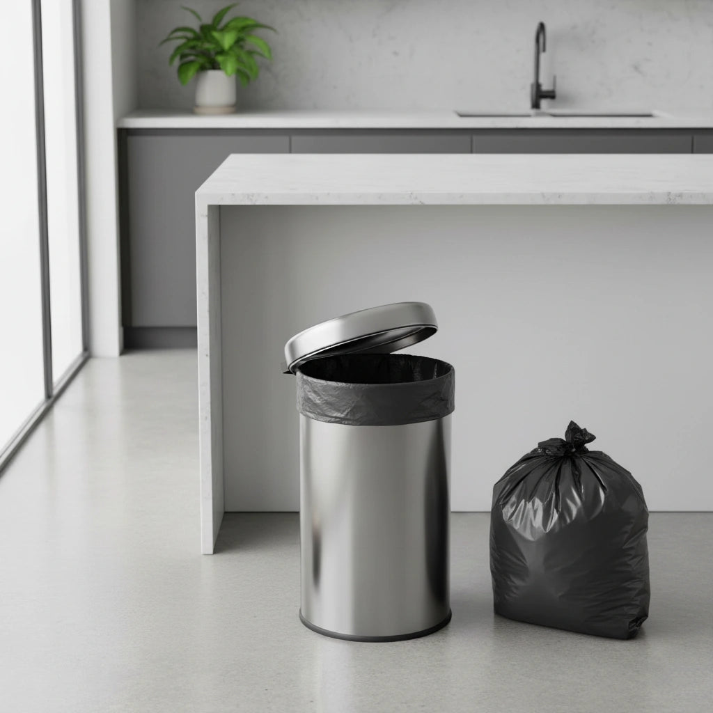 Sac poubelle - 30L - Noir - 500 sacs - 27µ