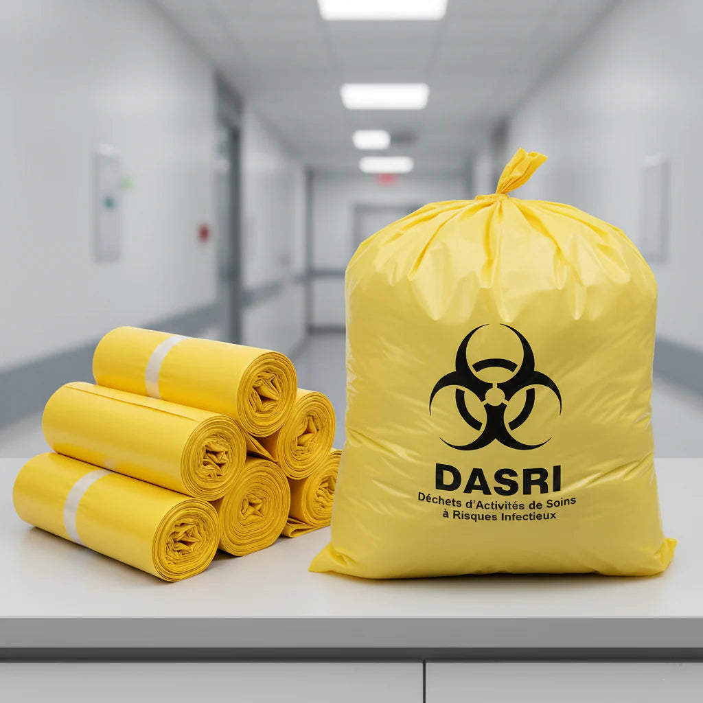 Sac poubelle DASRI