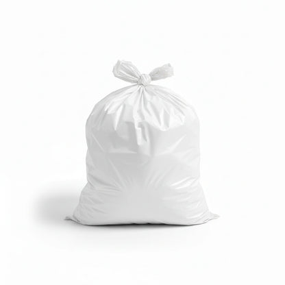 Sac poubelle - 20L - Blanc - 1000 sacs - 11µ