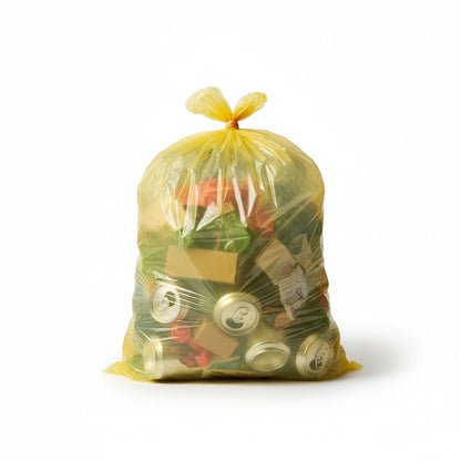 Sac poubelle Dasri - 110L - DASRI - Jaune - 200 sacs - 30µ