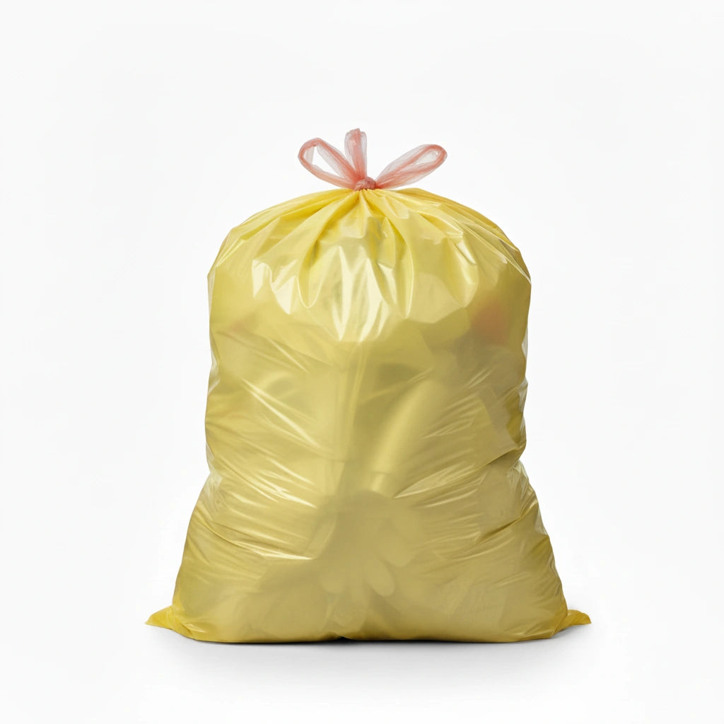 Sac poubelle Dasri - 100L - DASRI - Jaune - 200 sacs - 28µ