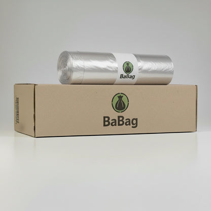 Sac poubelle - 110L - Transparent - 100 sacs - 60µ