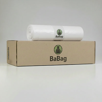 Sac résistant pour gravats - 64L - Blanc - 100 sacs - 67µ