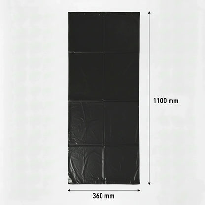 Sac poubelle - 110L - Noir - 200 sacs - 55µ