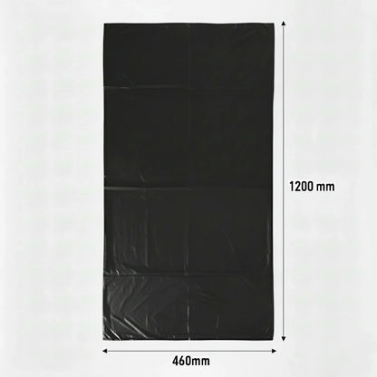 Sac pour conteneur - 120L - Noir - 100 sacs - 35µ