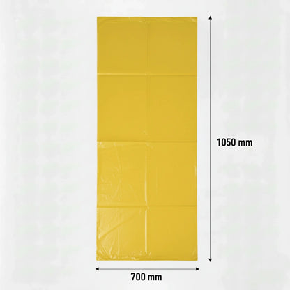 Sac poubelle Dasri - 110L - DASRI - Jaune - 200 sacs - 30µ