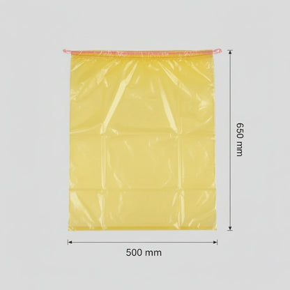 Sac poubelle Dasri - 30L - DASRI - Jaune - 500 sacs - 20µ