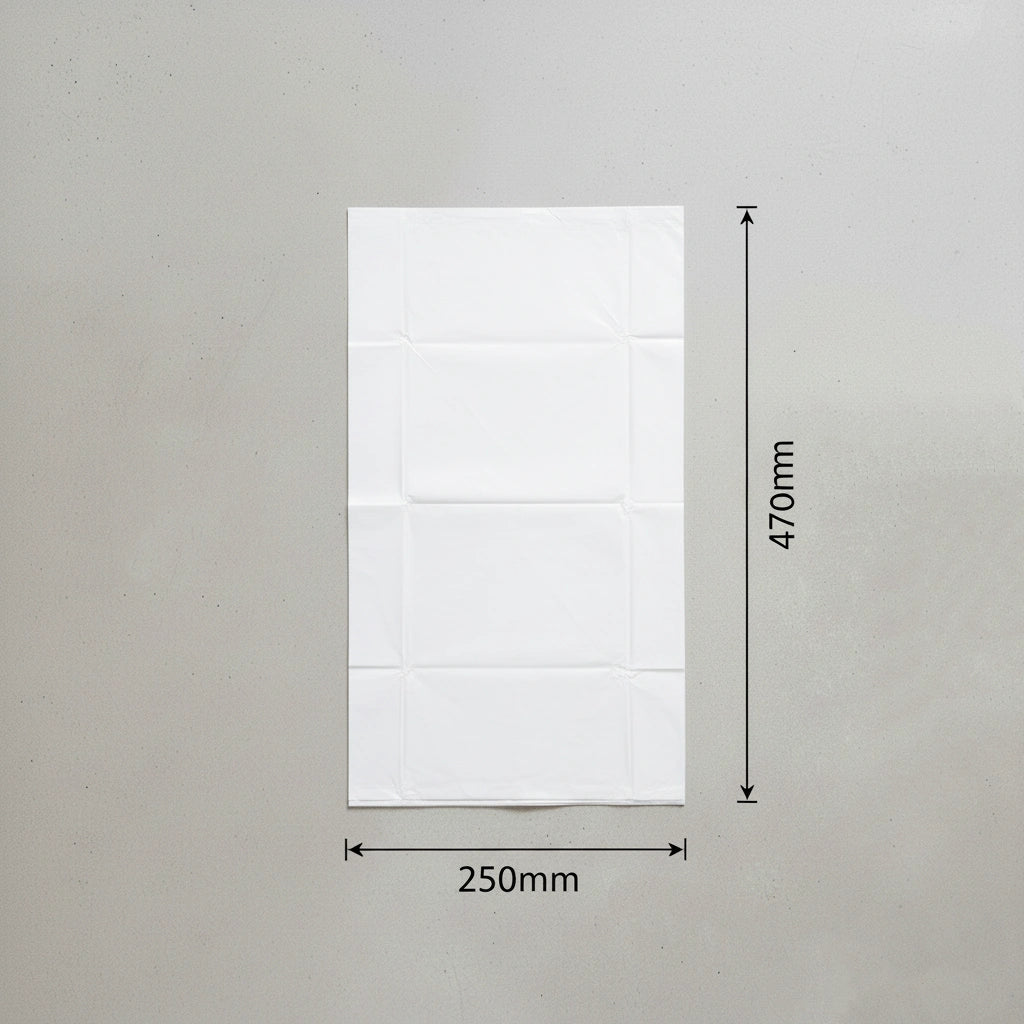 Sac poubelle - 20L - Blanc - 1000 sacs - 11µ