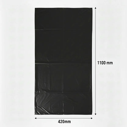 Sac poubelle - 130L - Noir - 100 sacs - 55µ