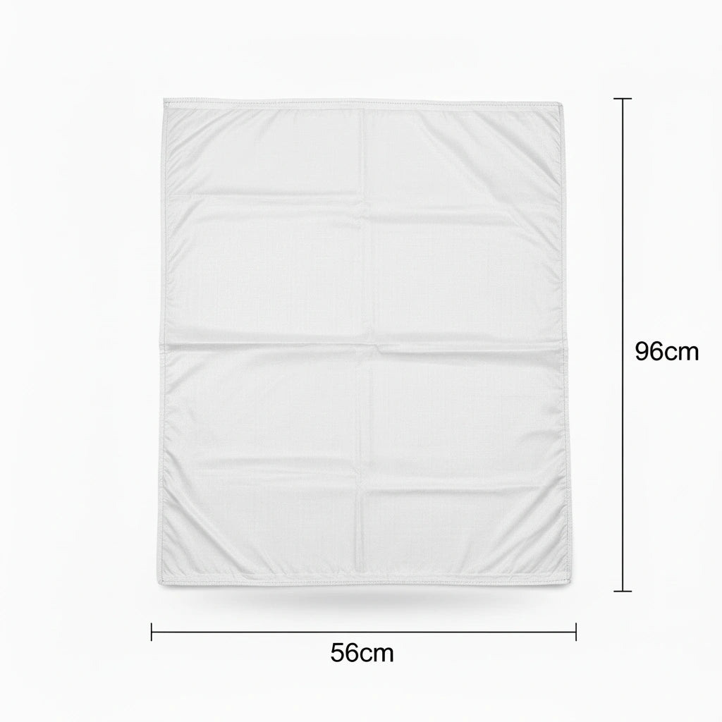 Sac résistant pour gravats - 64L - Blanc - 100 sacs - 67µ