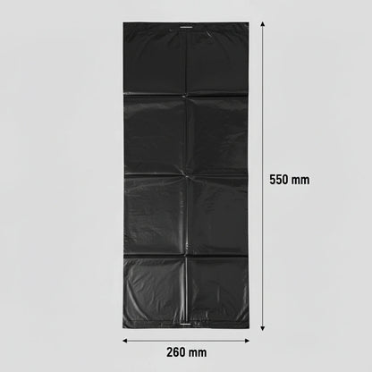 Sac poubelle - 30L - Noir - 500 sacs - 27µ