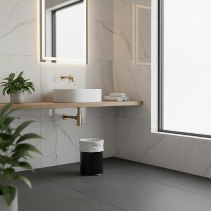 Sac poubelle - 6L - Blanc - 2000 sacs - 10µ